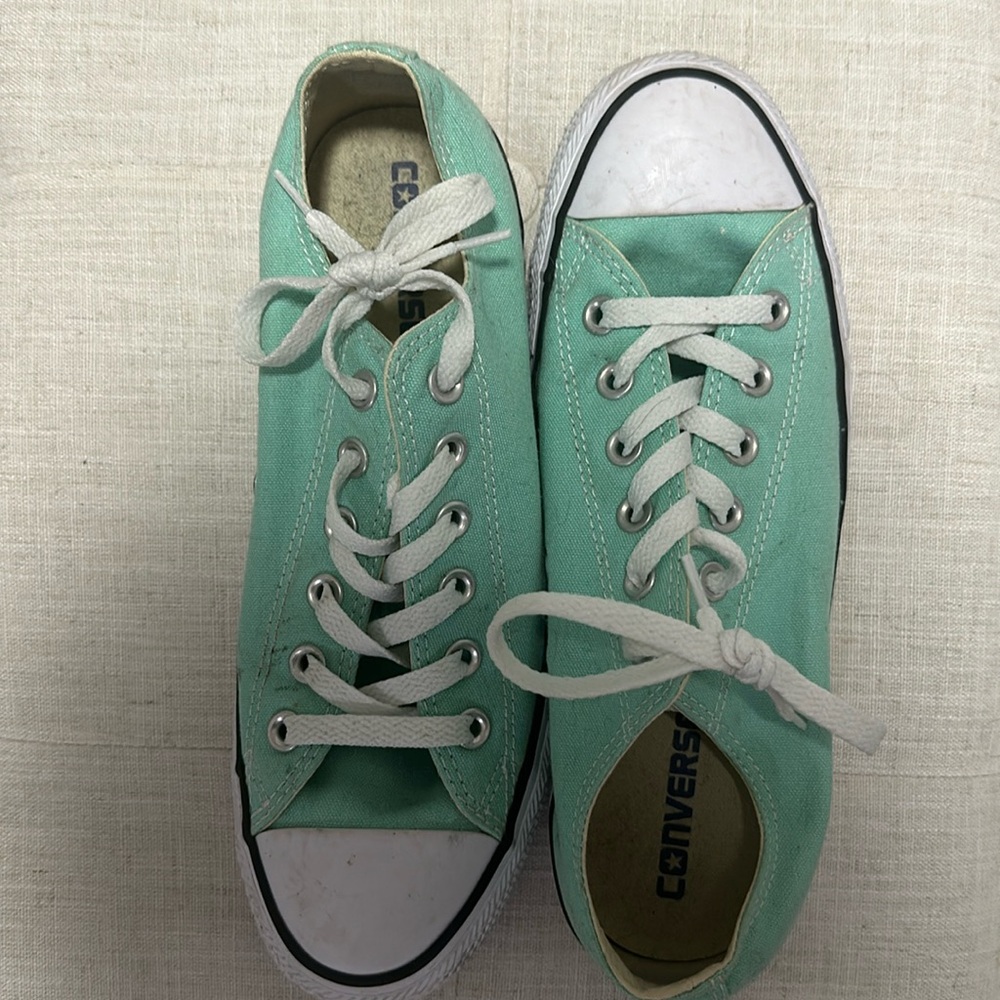 Mint Converse Sneakers